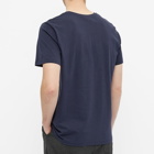 A.P.C. Men's Item Logo T-Shirt in Dark Navy