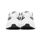 Nike White and Black Air Max 90 Sneakers