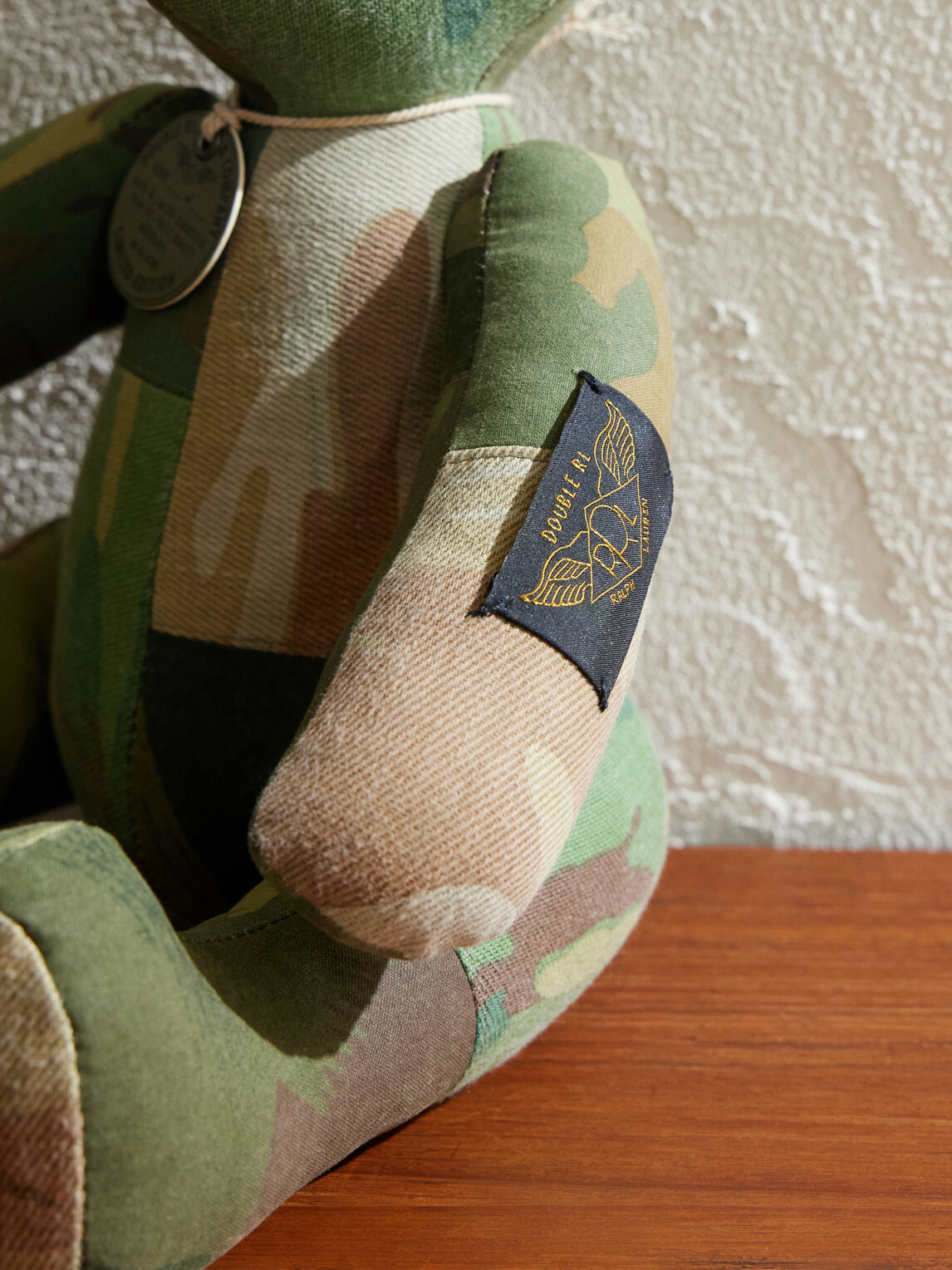 RRL - Patchwork Camouflage-Print Bear