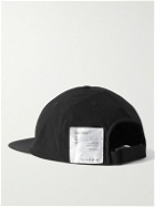 Satisfy - Embroidered Appliquéd PeaceShell™ Cap - Black
