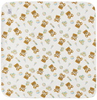 Moschino Baby Off-White Teddy Bear Blanket