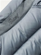 Brioni - Quilted Shell Down Gilet - Blue