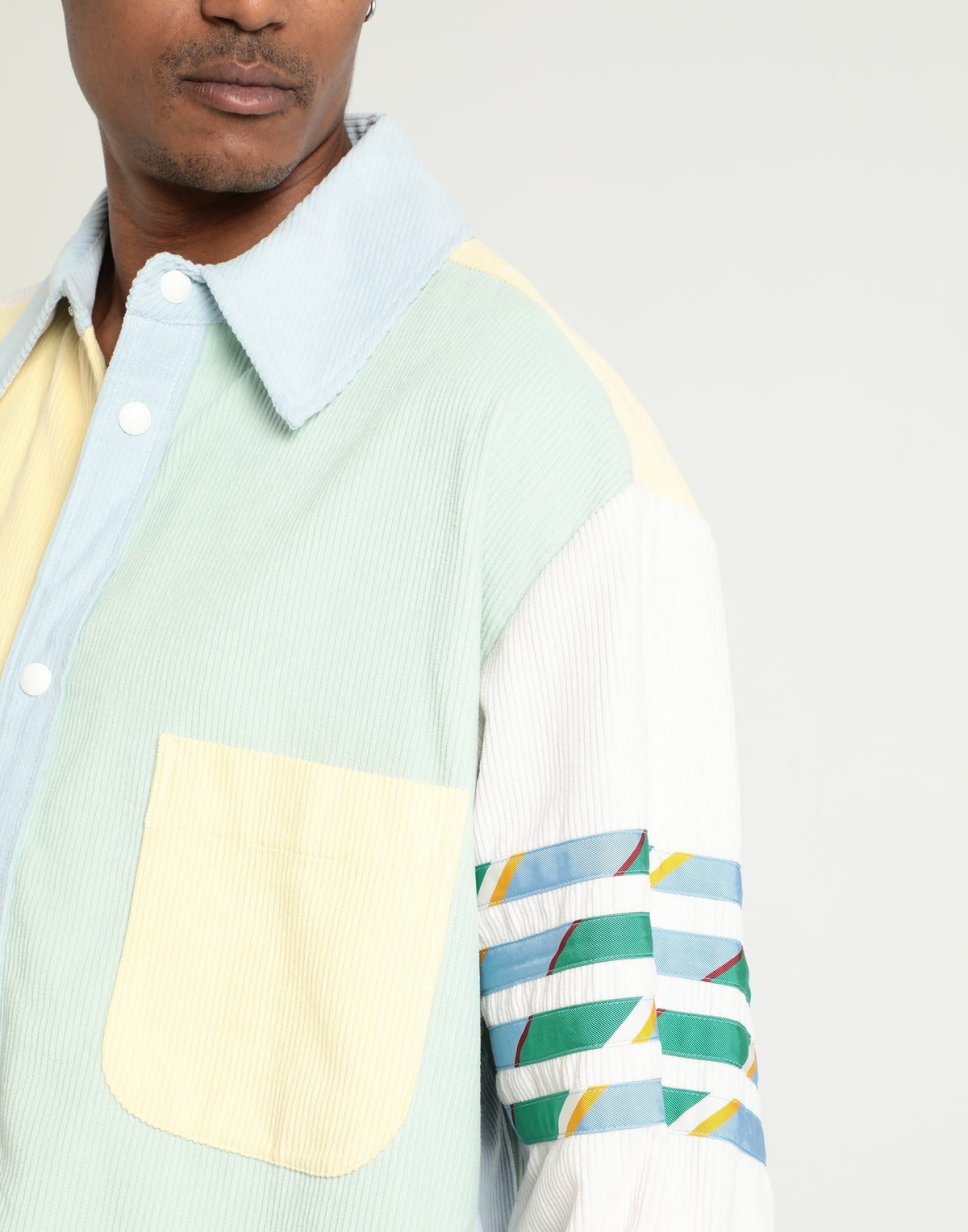 Thom Browne Mens Shirt in Yellow