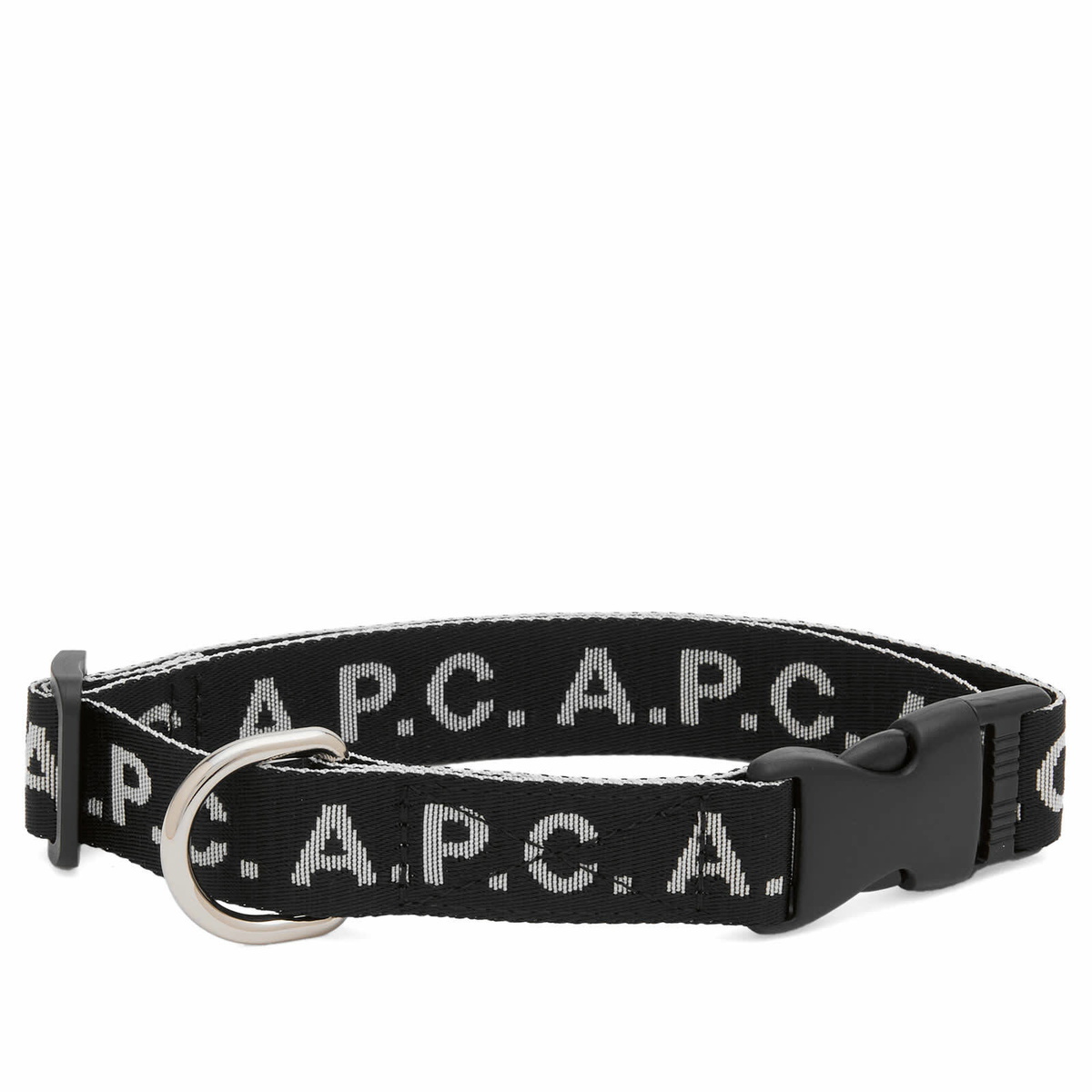 A.P.C. Men's Nylon Dog Collar in Black