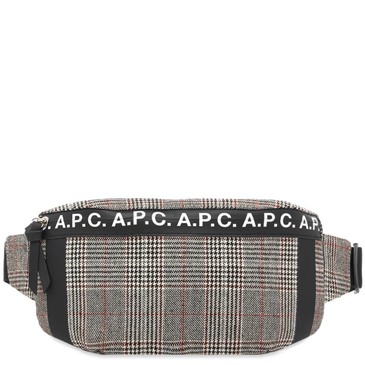 Photo: A.P.C. Saville Check Bumbag