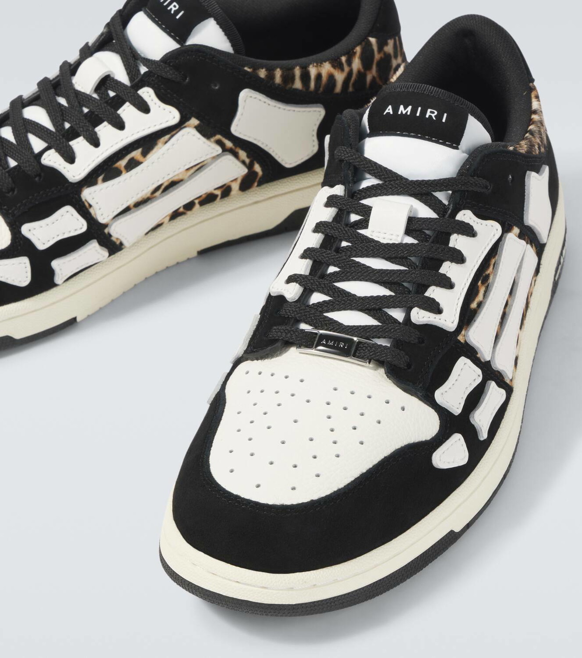 Amiri Leopard Skel Top Low leather sneakers Amiri