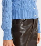 Polo Ralph Lauren Cable-knit cotton cardigan