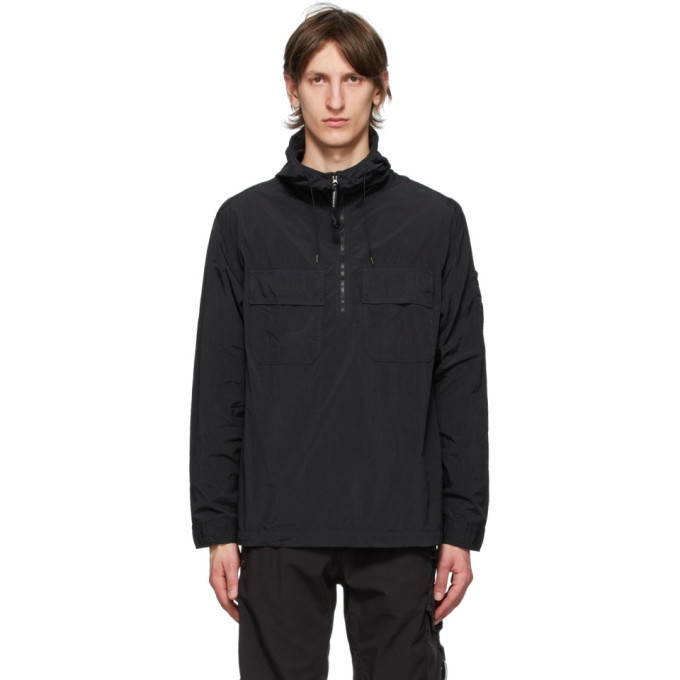 Photo: C.P. Company Black Lens Hooded Pullover Jacket