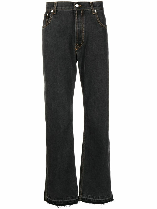 Photo: ALEXANDER MCQUEEN - Denim Cotton Jeans