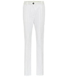 Peter Do - Sequined high-rise slim pants