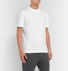 Brunello Cucinelli - Slim-Fit Layered Cotton-Jersey T-Shirt - White