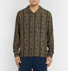 Stüssy - Camp-Collar Printed Voile Shirt - Green