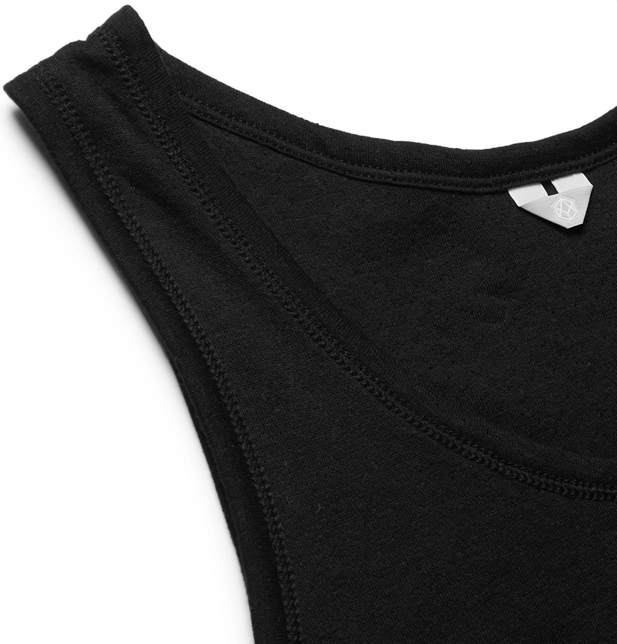 Secondskin - Slim-Fit Cotton Tank Top - Black