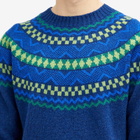 Country Of Origin Men's Soho Fairisle Knit Jumper in Cosmic