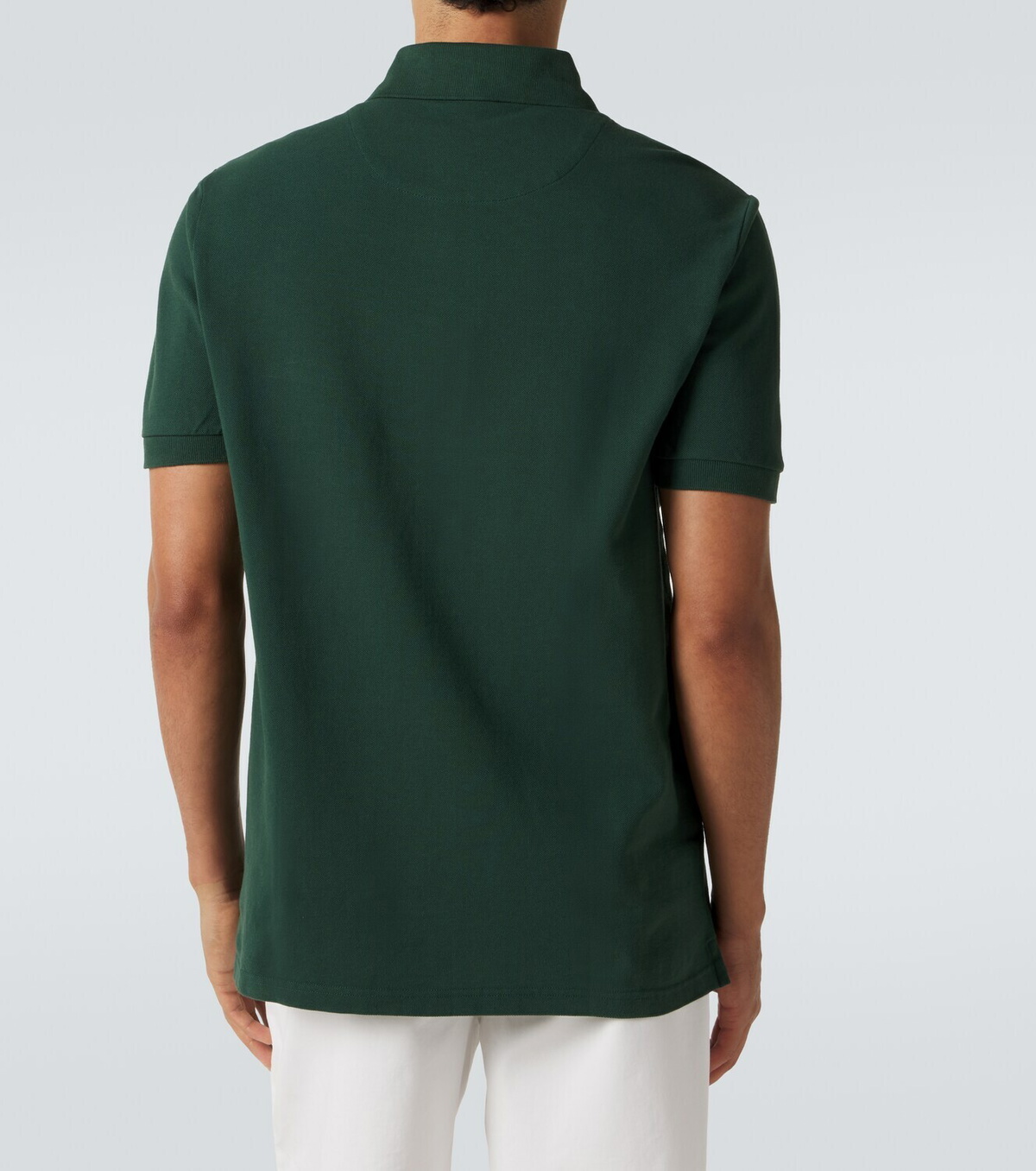 Etro Pegaso cotton piqué polo shirt