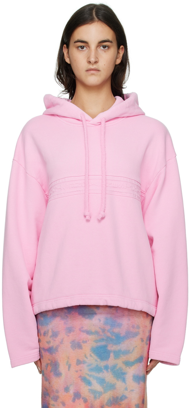 Acne studios hoodie pink new arrivals