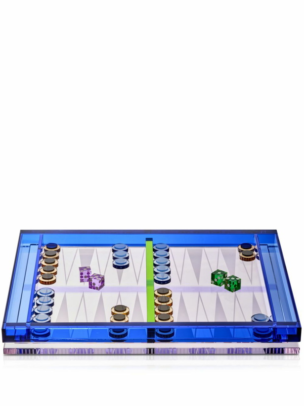 Photo: Reflections Copenhagen Crystal Backgammon Game