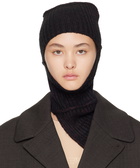 MM6 Maison Margiela Black Rolling Balaclava