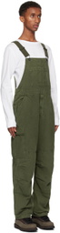 Carhartt Work In Progress Khaki Cargo Bib Overall