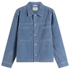 Folk Men's Zaki Jacket in Soft Blue Cord