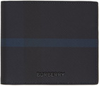 Burberry Gray Stripe Wallet