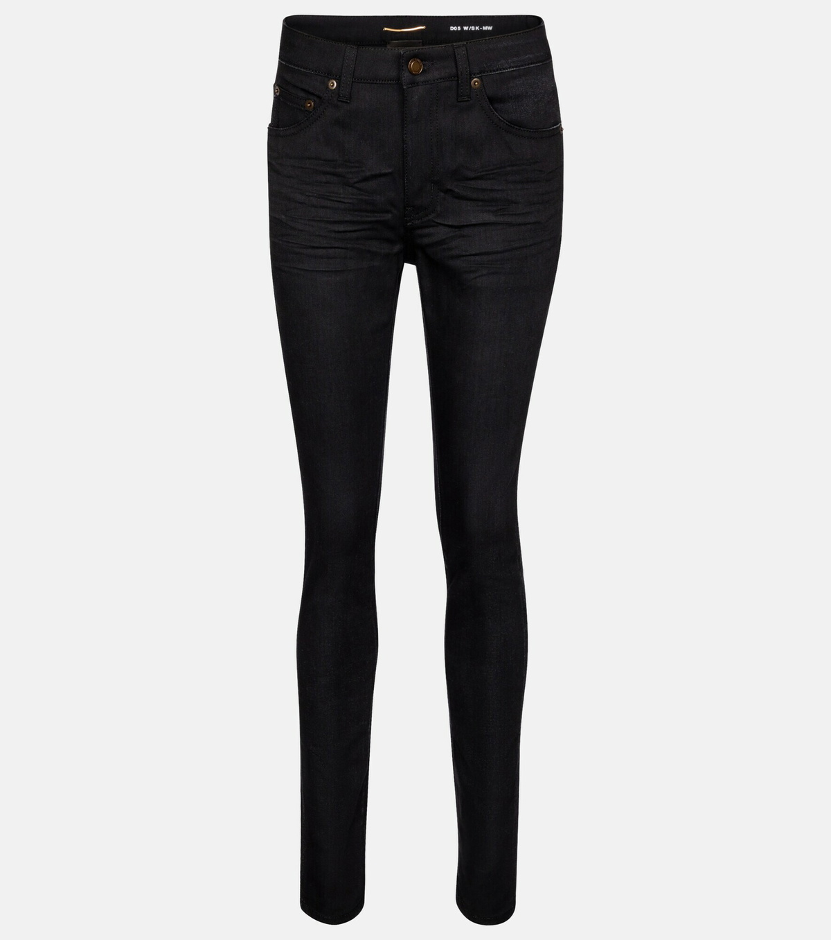 Saint Laurent - High-rise skinny jeans Saint Laurent