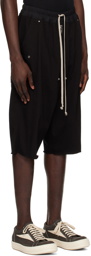 Rick Owens Black Porterville Bela Pods Shorts