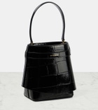 Givenchy Shark Lock Medium leather bucket bag