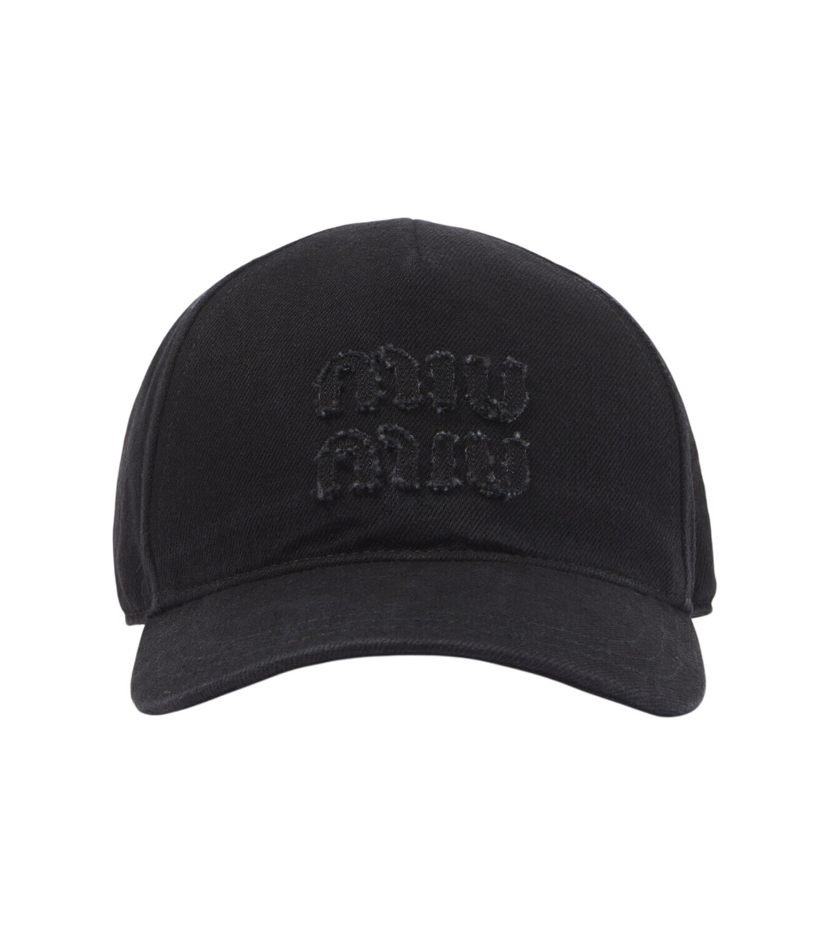 Miu Miu Logo corduroy baseball cap Miu Miu