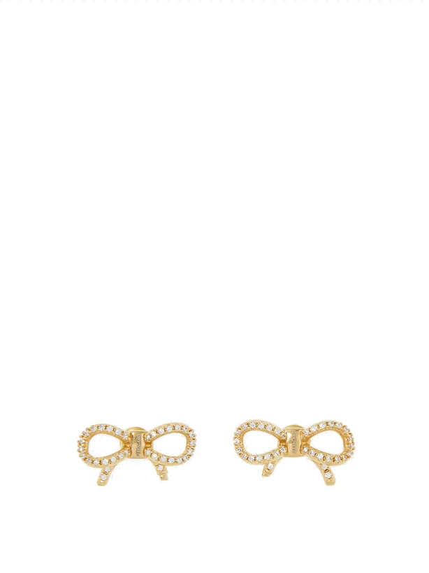 Photo: Ferragamo Womens Vara bow earrings in Gold
