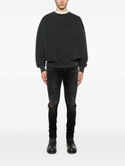 Purple Brand Crew-Neck Fleece Sweatshirt