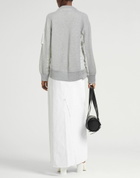 Sacai Womens Sweatshirt in Grey