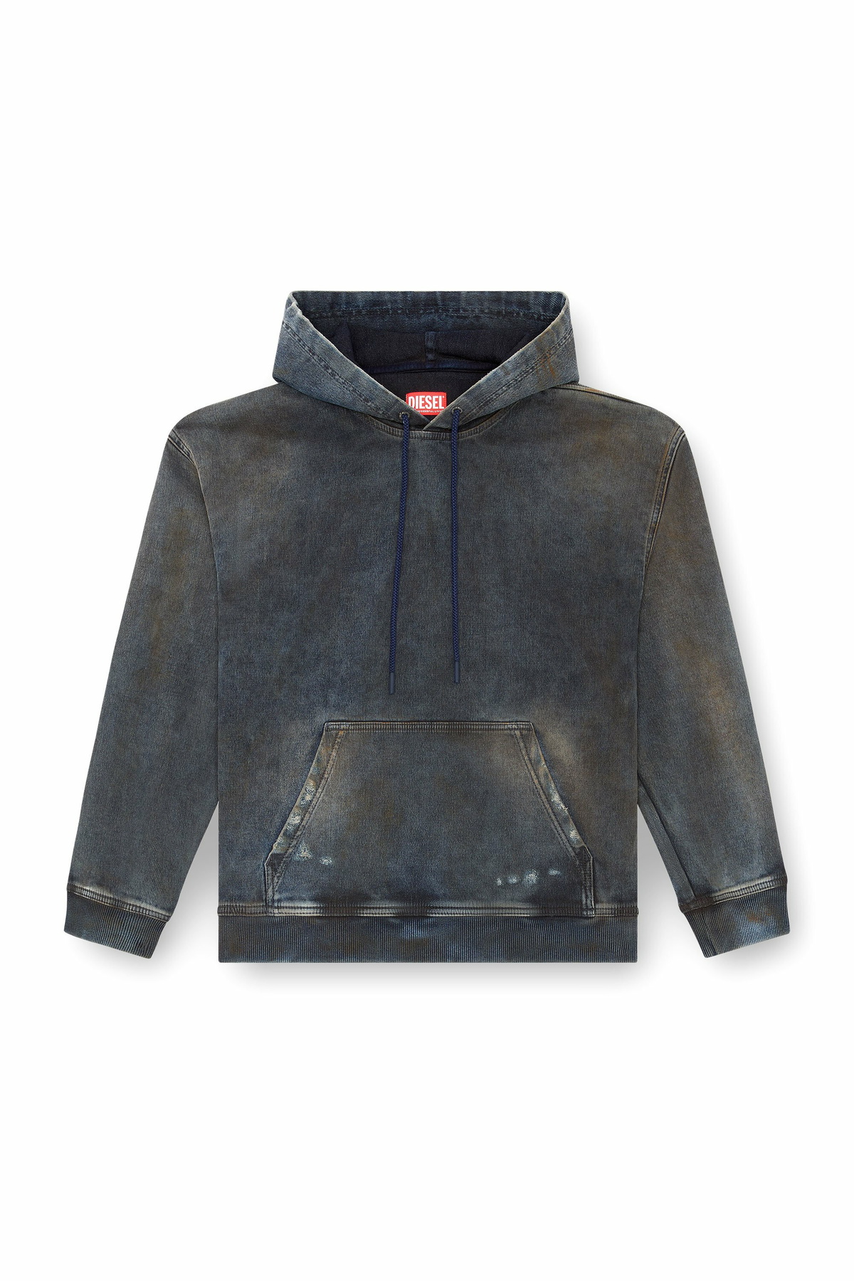 Diesel Sweatshirt in distressed Track Denim - Sweaters