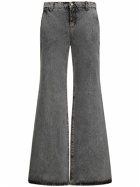 ETRO - Flared Faded Denim Jeans