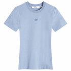 Daily Paper Women's Unit Emb T-Shirt in Country Blue