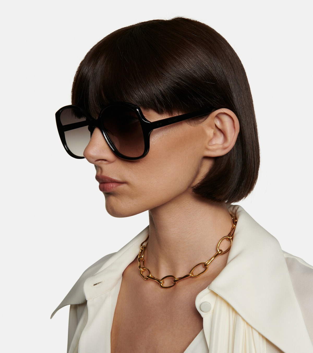 Celine Eyewear Square acetate sunglasses Celine