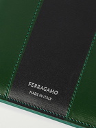 FERRAGAMO - Logo-Print Leather Billfold Wallet