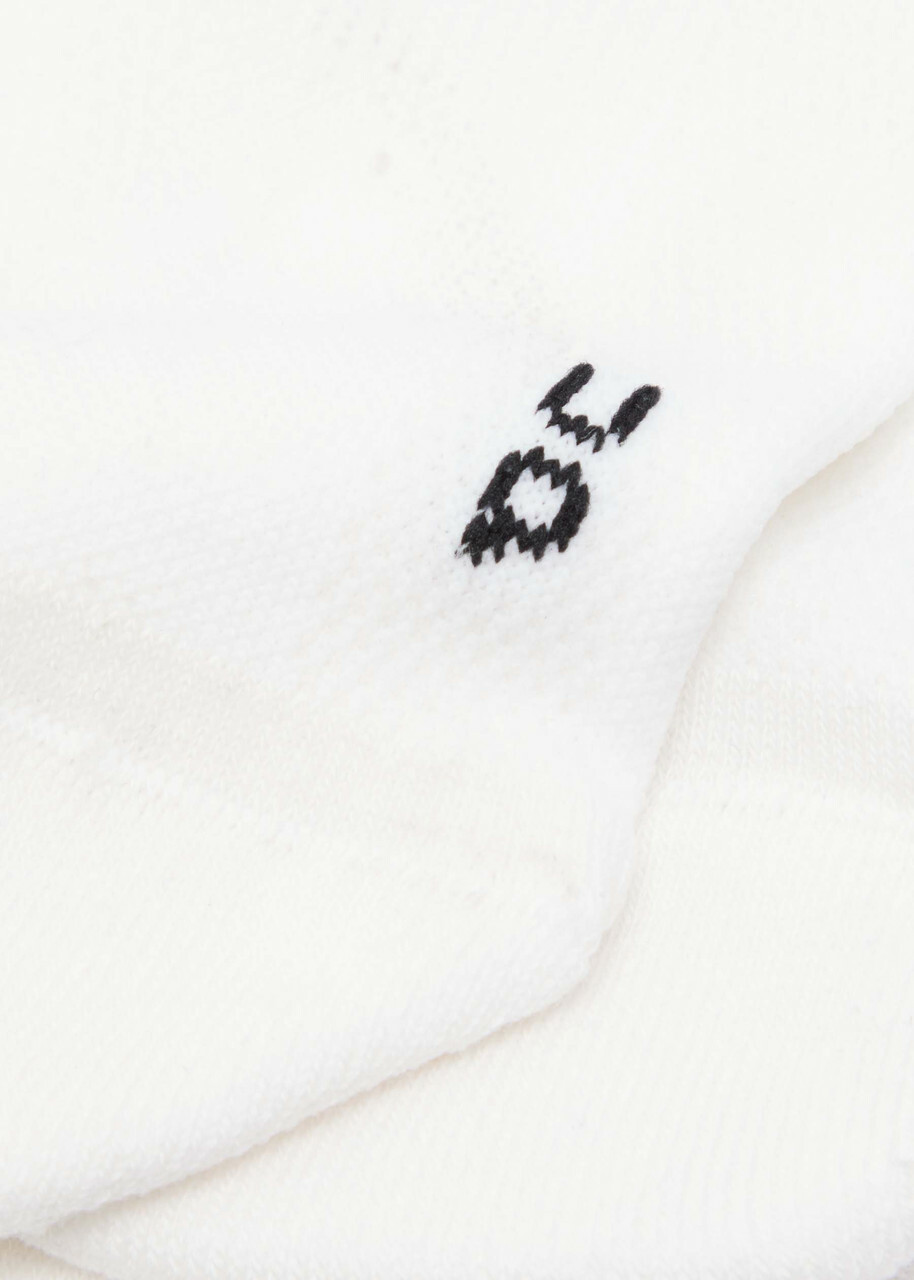 ON Logo Cotton-blend Socks set of two White