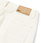 Brioni - Slim-Fit Stretch-Denim Jeans - Men - Off-white