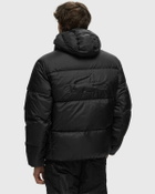 Lacoste Short Water Repellent Hooded Puffed Jacket Black Down & Puffer Jackets