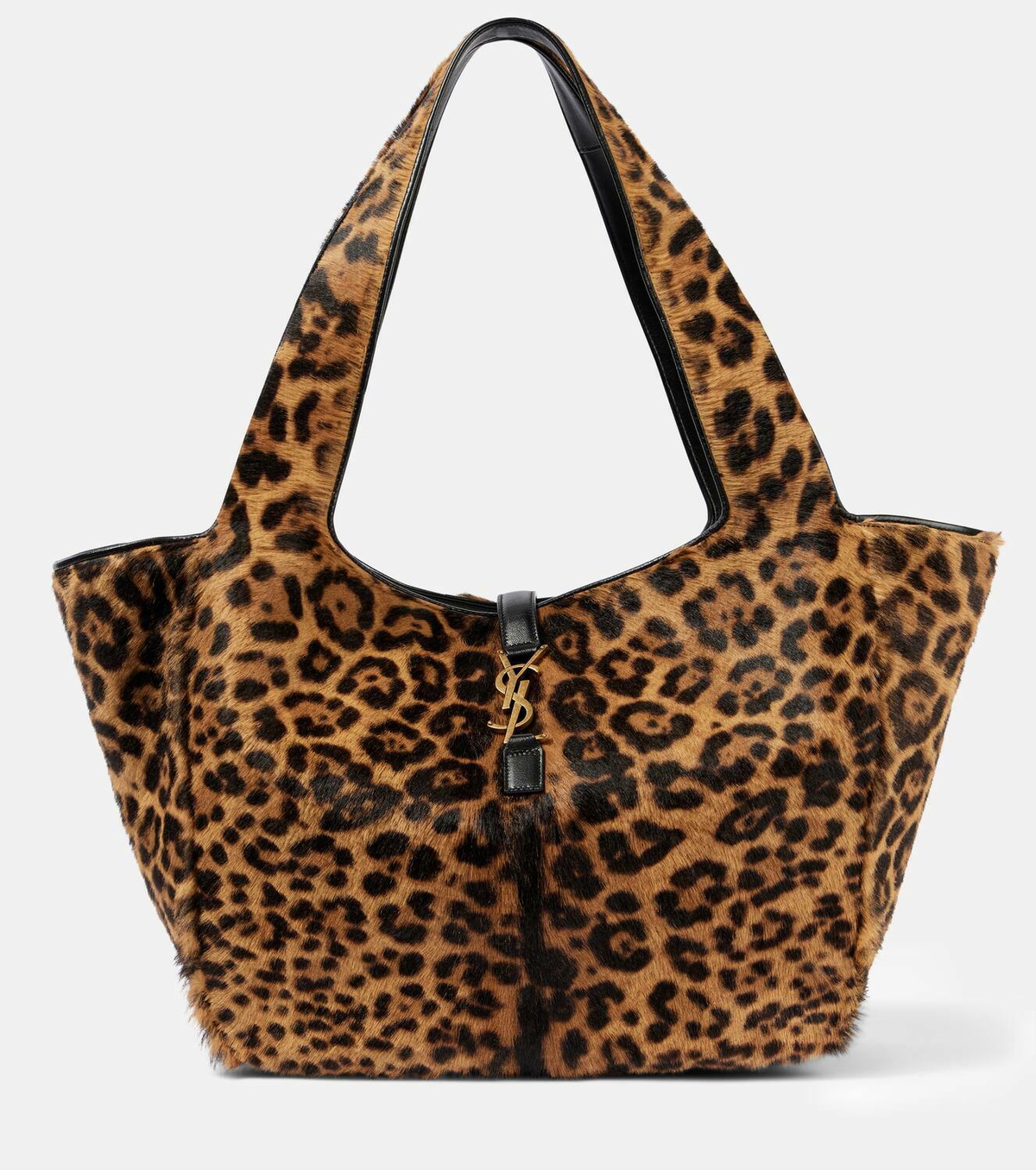 Saint Laurent Le 5 À 7 Bea leopard-print shoulder bag Saint