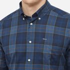 Barbour Men's Wetheram Tailored Shirt in Midnight Tartan