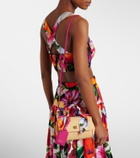 Dolce&Gabbana Sicily Small raffia-effect top-handle bag
