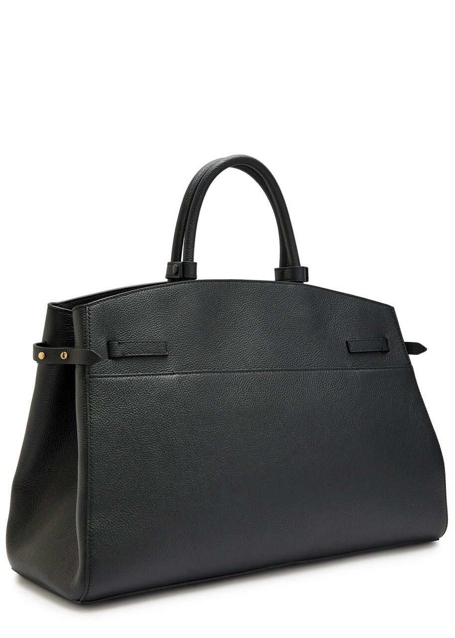 Demellier The Hudson Grained Leather top Handle bag - Black - One Size
