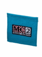 MC2 Saint Barth Light Blue Cotton Canvas Vanity Tote Bag