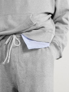 The Elder Statesman - Daily Cotton and Cashmere-Blend Jersey Sweatpants - Gray