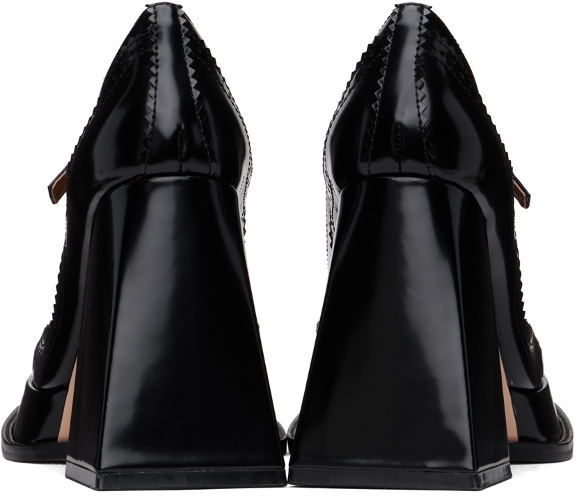 SHUSHU/TONG Black Oxford High Heels Shushu/Tong