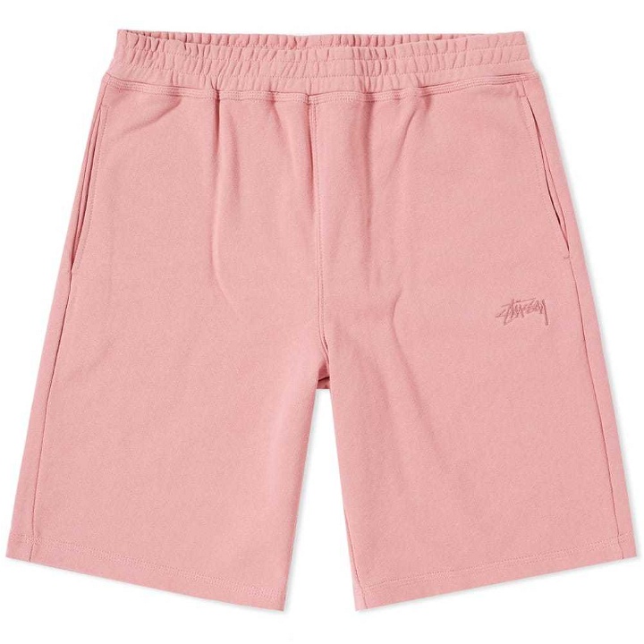 Photo: Stussy Stock Terry Short Pink