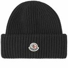 Moncler Men's Oversized Beanie in Black