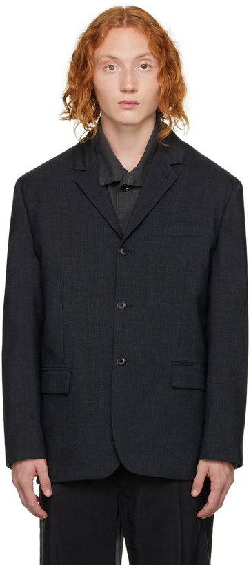 Photo: Lemaire Gray 3 Buttons Jacket